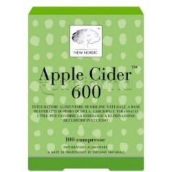 New Nordic Apple Cider 600 Integratore Drenante 100 Compresse
