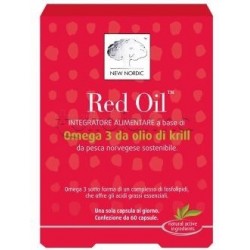 New Nordic Red Oil Integratore con Omega3 60 Compresse