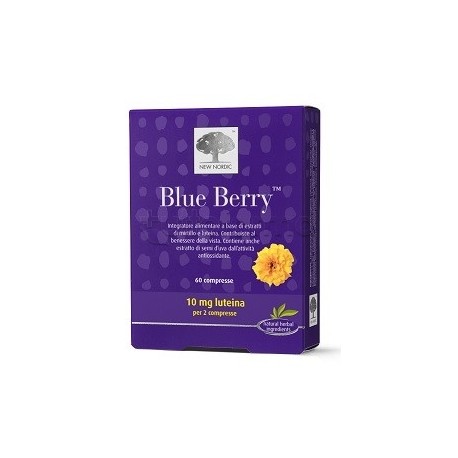 New Nordic Blue Berry Integratore per la Vista 60 Compresse