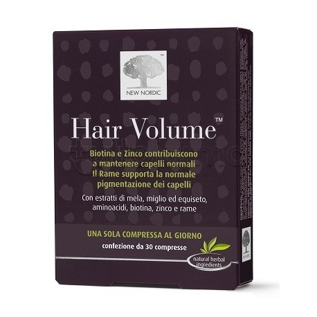 New Nordic Hair Volume Integratore per Benessere dei Capelli 30 Compresse