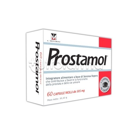 Prostamol Integratore per Prostata 60 Capsule Formato Convenienza
