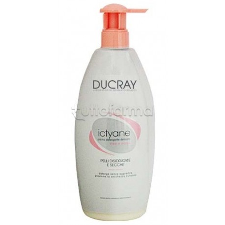 Ducray Ictyane Detergente Delicato Idratante Pelle Secca 500 ml
