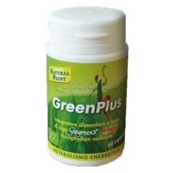 Natural Point GreenPlus Bio Integratore Energetico 60 Capsule