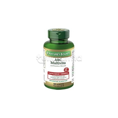 ABC Multivita Integratore con Vitamine e Minerali 60 Tavolette ABC Multivita Integratore con Vitamine e Minerali 60 Tavolette