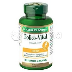 Folico-Vital Integratore con Acido Folico 250 Tavolette Folico-Vital Integratore con Acido Folico 250 Tavolette