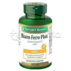 Buon Ferro Plus Integratore di Ferro 100 Capsule Buon Ferro Plus Integratore di Ferro 100 Capsule