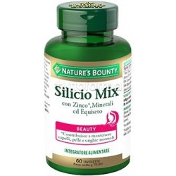 Silicio Mix Integratore per Pelle, Unghie e Capelli 60 Tavolette Silicio Mix Integratore per Pelle, Unghie e Capelli 60 Tavolette