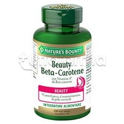 Beauty Beta-Carotene Integratore per Pelle e Vista 100 Perle Beauty Beta-Carotene Integratore per Pelle e Vista 100 Perle