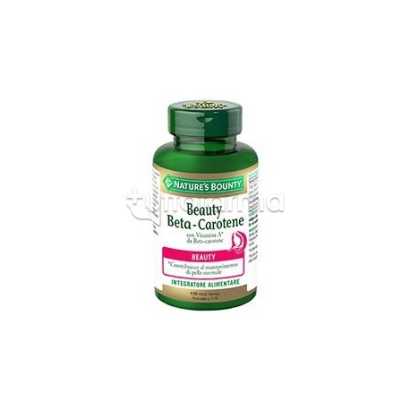 Beauty Beta-Carotene Integratore per Pelle e Vista 100 Perle Beauty Beta-Carotene Integratore per Pelle e Vista 100 Perle