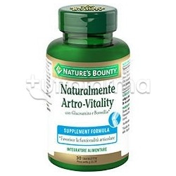 Naturalmente Artro-Vitality Integratore per Articolazioni 30 Tavolette Naturalmente Artro-Vitality Integratore per Articolazioni 30 Tavolette