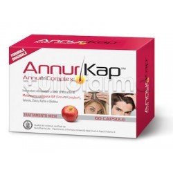 AnnurKap Contro la Caduta dei Capelli con Mela Annurca 30 Compresse AnnurKap Contro la Caduta dei Capelli con Mela Annurca 30 Compresse