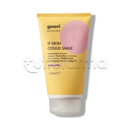 Goovi Crema Corpo If Skin Could Smile Vaniglia 150ml Goovi Crema Corpo If Skin Could Smile Vaniglia 150ml