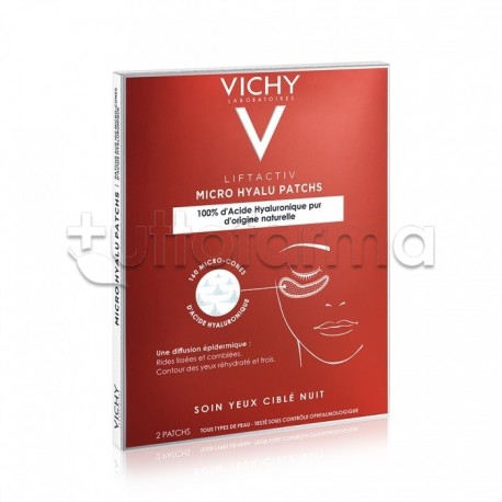 Vichy Liftactiv Micro Hyalu Patchs Trattamento Contorno Occhi 2 Pezzi