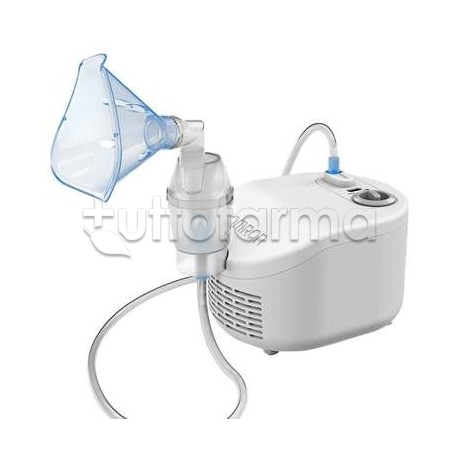 Omron C101 Essential Nebulizzatore a Compressore per Aerosolterapia