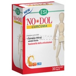 ESI No Dol Curcuma Integratore per Articolazioni 30 Capsule Liquide ESI No Dol Curcuma Integratore per Articolazioni 30 Capsule Liquide
