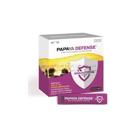 Zuccari Papaya Defense Integratore per Difese Immunitarie 30 Stick Zuccari Papaya Defense Integratore per Difese Immunitarie 30 Stick