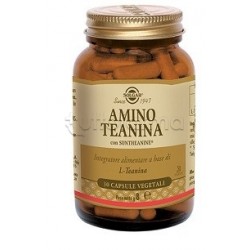 Solgar Amino Teanina 30 Capsule Vegetali Solgar Amino Teanina 30 Capsule Vegetali