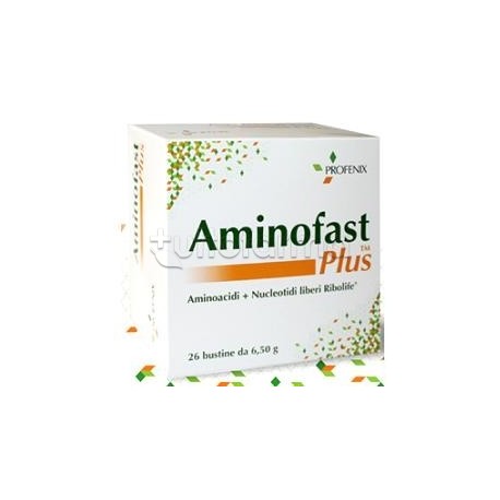 Aminofast Plus Integratore con Aminoacidi 20 Bustine