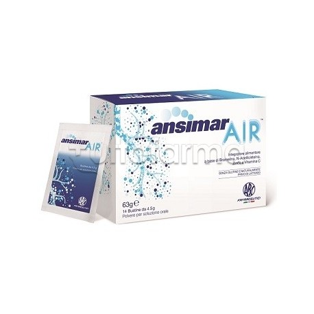 Ansimar Air Integratore 14 Buste 4,5g Ansimar Air Integratore 14 Buste 4,5g