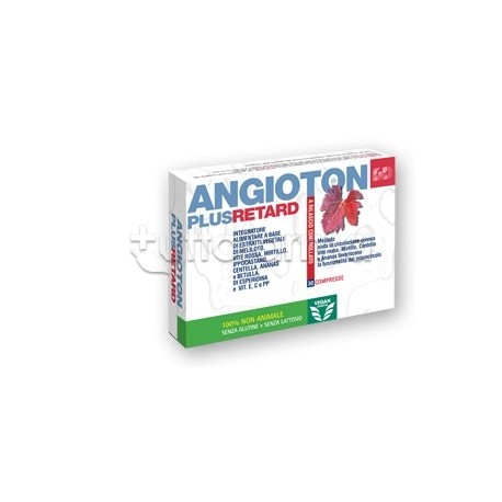 Angioton Plus Retard Integratore per Gambe 30 Compresse