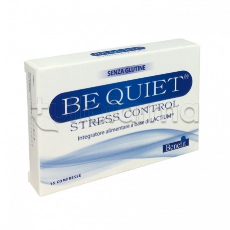 Be Quiet Stress Control Integratore 15 Compresse Be Quiet Stress Control Integratore 15 Compresse