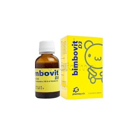 Bimbovit D3 Integratore Vitamina D3 Gocce 15ml