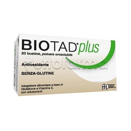 Biotad Plus Integratore Antiossidante 20 Bustine Orosolubili