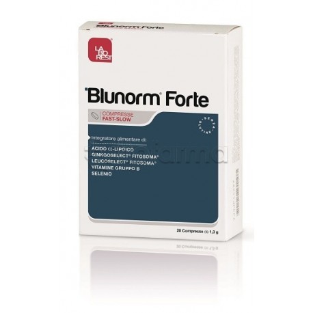 Blunorm Forte Integratore per Circolazione 20 Compresse