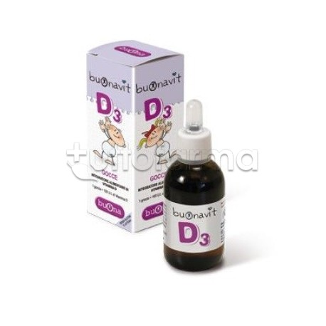 Buonavit D3 Integratore Vitamina D3 Gocce 12ml