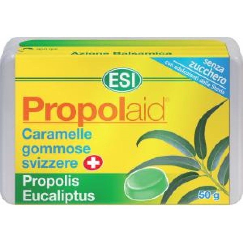 Esi Propolaid Caramelle Propoli + Eucalipto Benessere Gola 50g