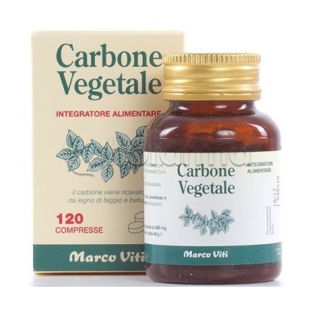 Marco Viti Carbone Vegetale 40 Compresse Marco Viti Carbone Vegetale 40 Compresse