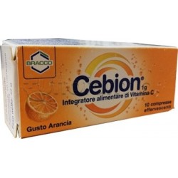 Cebion 10 Compresse Effervescenti Arancia Vitamina C