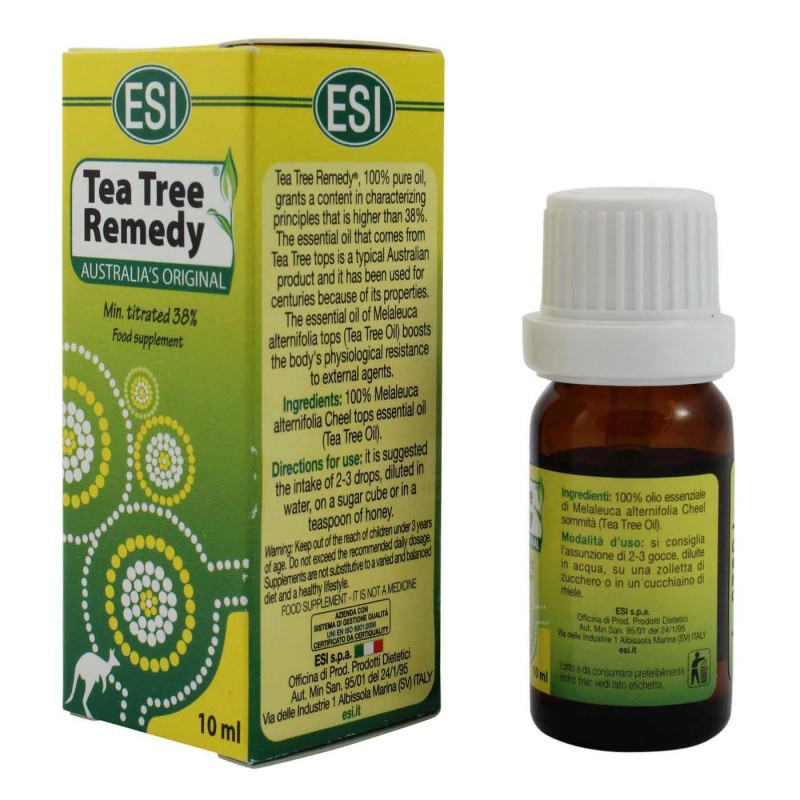 Esi Tea Tree Oil 100% Puro Antisettico Naturale 10 ml