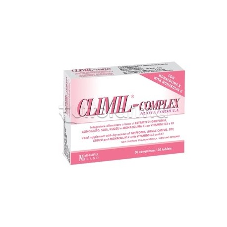 Climil Complex Integratore per Menopausa 30 Compresse