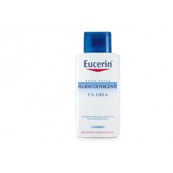 Eucerin Fluido Detergente Pelli Secche 5% Urea 200 Ml