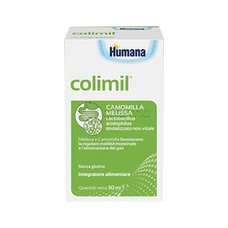 Colimil Humana per Benessere Intestinale Gocce 30ml