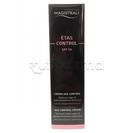 Cosmetici Magistrali Etas Control Crema Age Control Anti Invecchiamento SPF 50 50ml