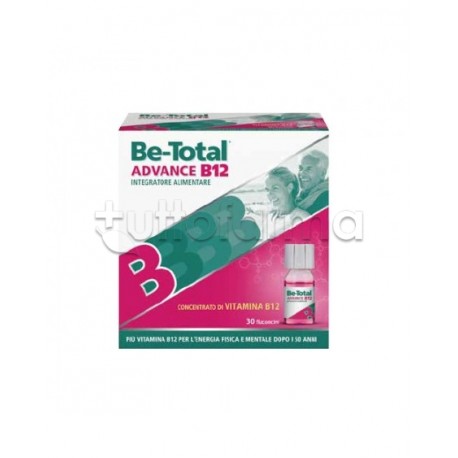 Be-Total Advance B12 Integratore con Vitamina B12 30 Flaconi
