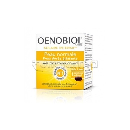 Oenobiol Solaire Intensif Integratore per Abbronzatura 30 Capsule Oenobiol Solaire Intensif Integratore per Abbronzatura 30 Capsule