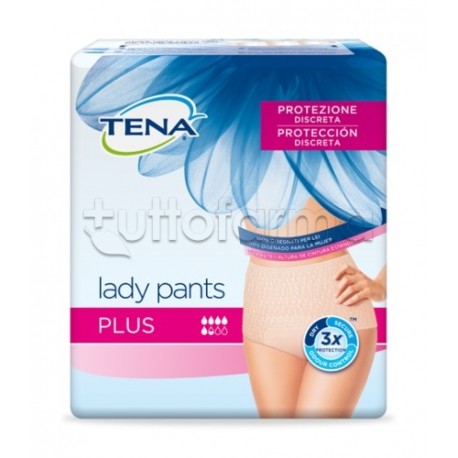 Tena Lady Pants Plus Misura Media 9 Pezzi