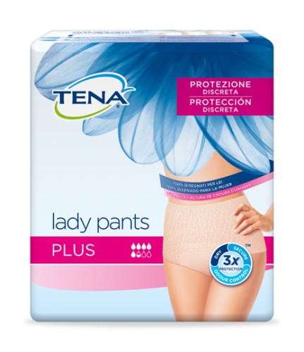 Tena Lady Pants Plus Misura Media 9 Pezzi