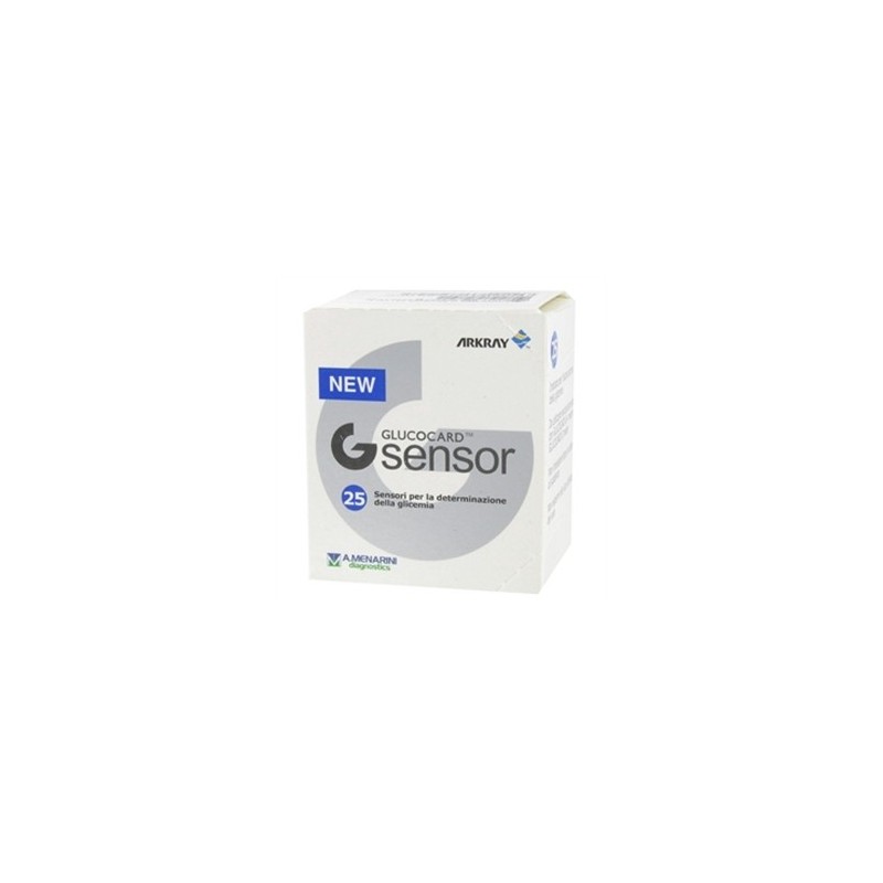 Glucocard G Sensor 25 Strisce Reattive Misuratori Glicemia