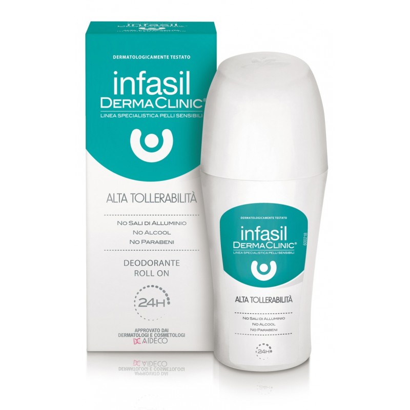 Infasil Dermaclinic Roll-On Alta Tollerabilità Deodorante 50 Ml