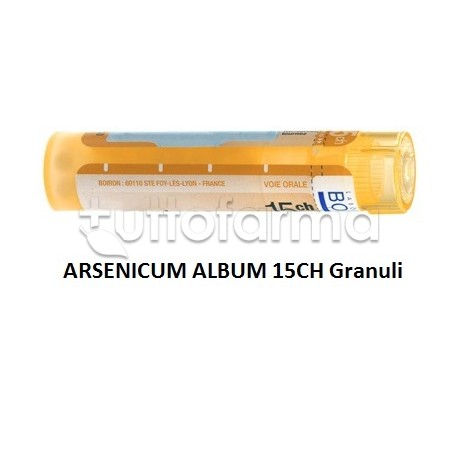 Boiron Arsenicum Album 15CH Granuli Omeopatici Tubo da 4gr Boiron Arsenicum Album 15CH Granuli Omeopatici Tubo da 4gr