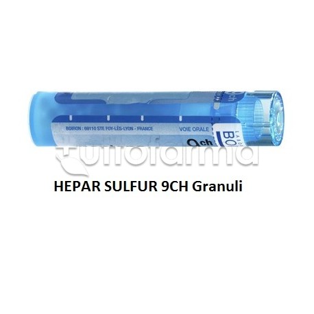 Boiron Hepar Sulfur 9CH Granuli Omeopatici Tubo da 4gr