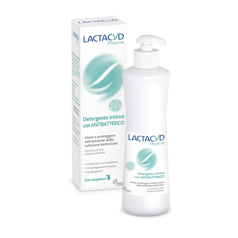Lactacyd Pharma Anti Batterico Detergente Intimo 250 Ml