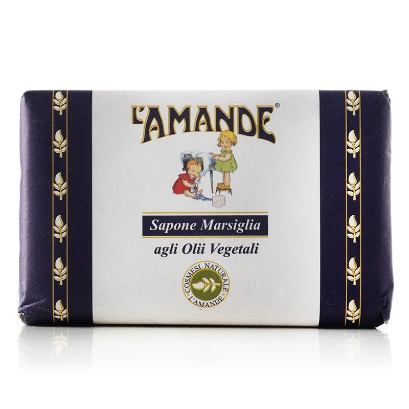 L'Amande Sapone Di Marsiglia Con Oli Vegetali 100 Gr L'Amande Sapone Di Marsiglia Con Oli Vegetali 100 Gr