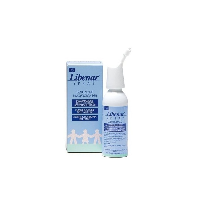 Libenar Spray Soluzione Fisiologica Mucose Nasali 40 ml