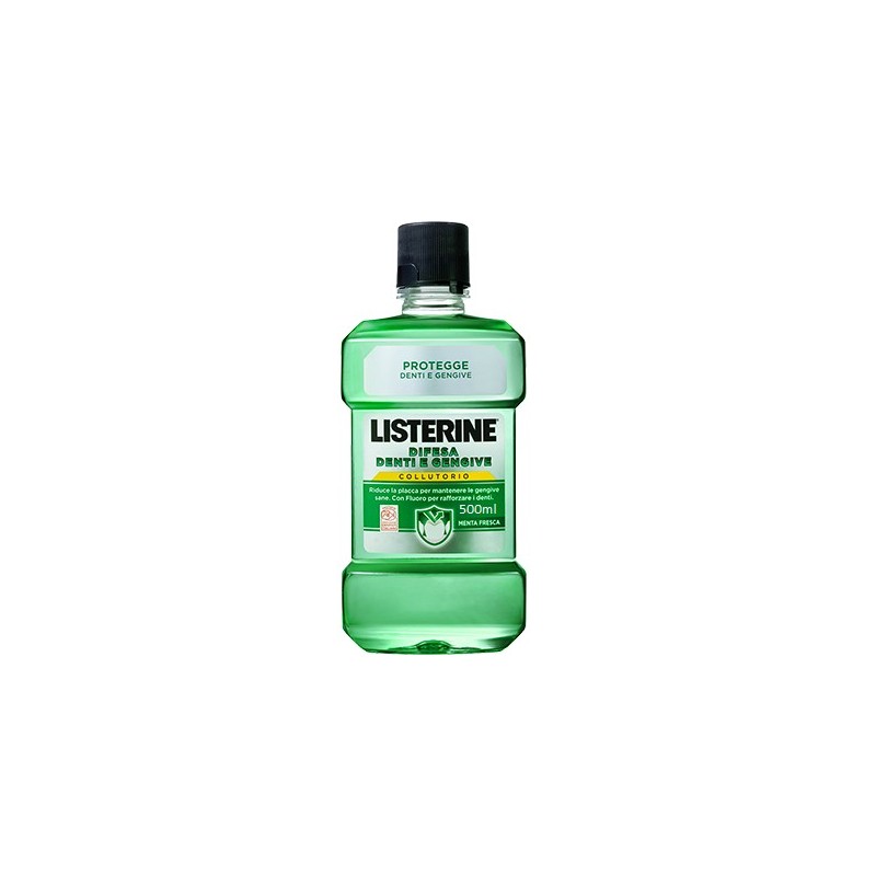 Listerine Collutorio Difesa Denti e Gengive 500 ml flacone