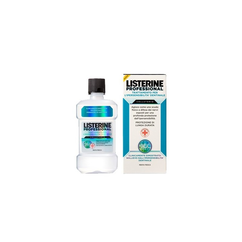 Listerine Professional Ipersensibilità Dentinale Collutorio 250 Ml